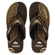ADDA Omega-02 Solid Thong Slipper For Men